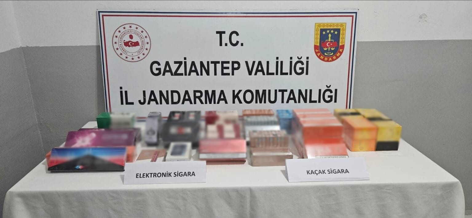 Gaziantep’te 1 milyonluk kaçak ürün ele geçirildi: 9 gözaltı