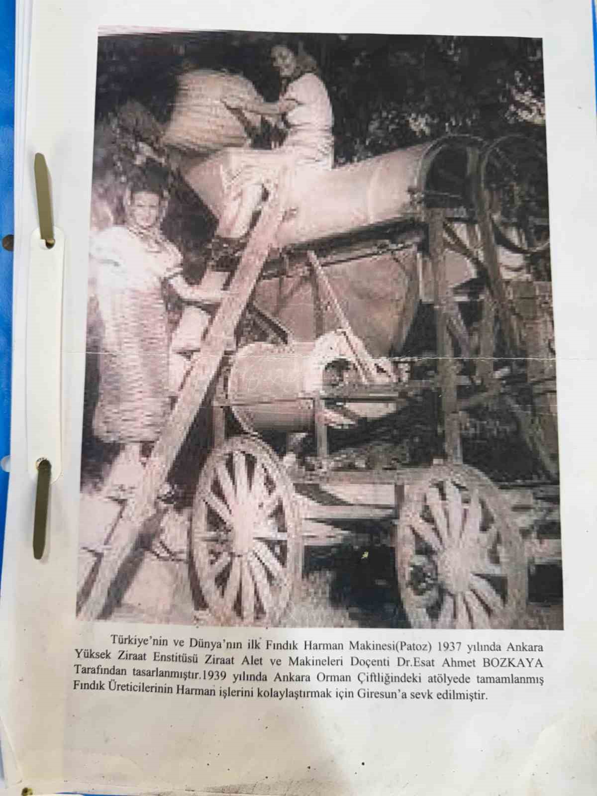 Dünyanın ilk patozu Giresun’da restore ediliyor