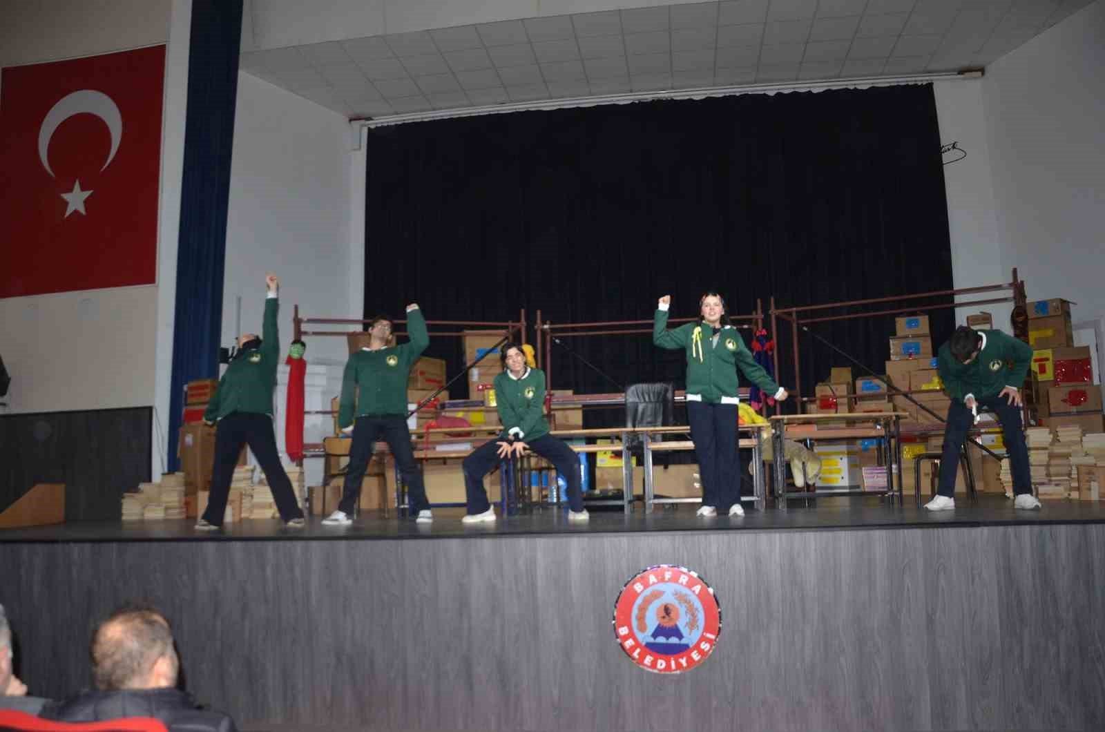 "Bir Kooperatif Macerası" Bafra’da sahnelendi