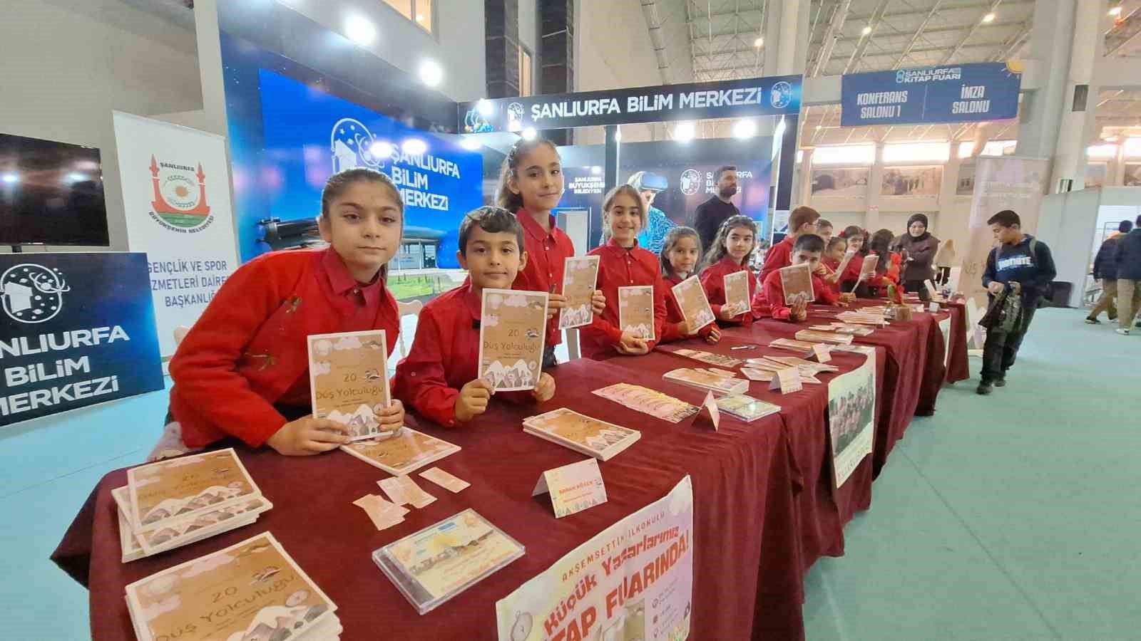 Şanlıurfa’da miniklerin kaleme aldığı "20 düş yolculuğu" kitabı okuyucuyla buluştu