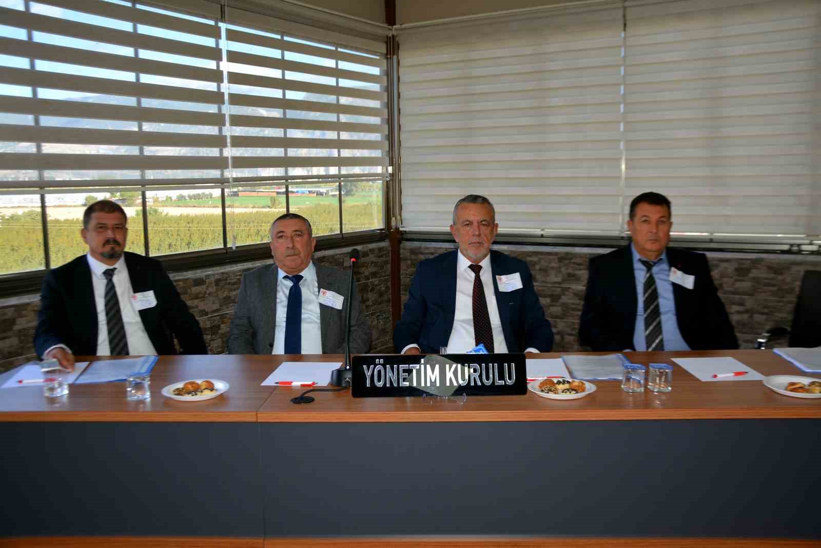 Söke TARİŞ Pamuk Kooperatifi mali genel kurul toplantısı yapıldı