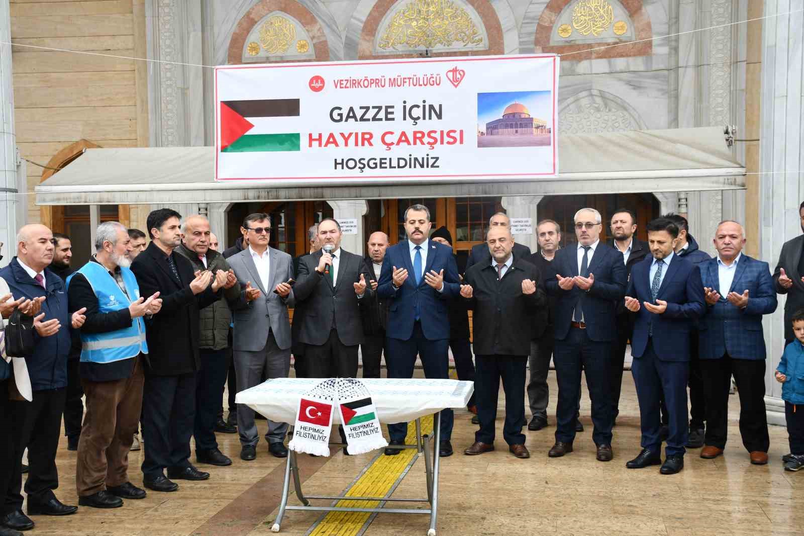 Gazze için hayır çarşısı