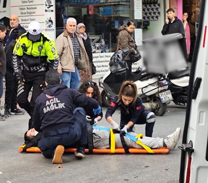 Efeler’de trafik kazası: 1 yaralı
