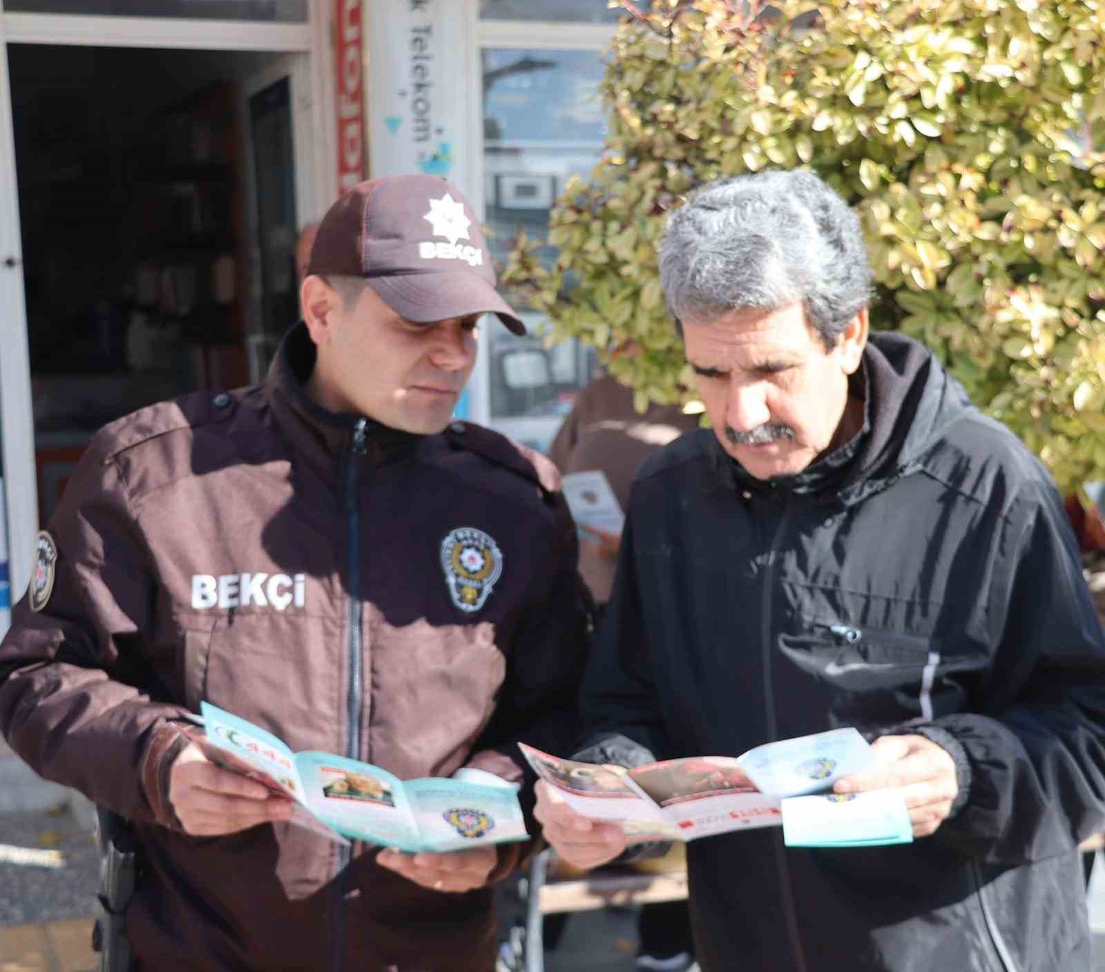 Yatağan’da vatandaşlar dolandırıcılığa karşı uyarıldı