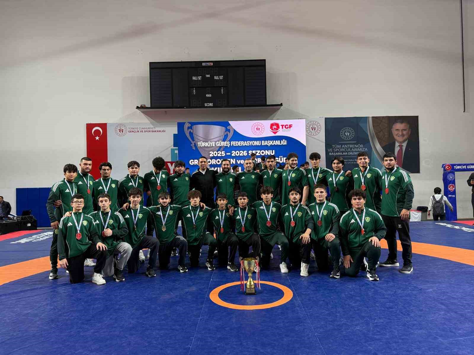 Kayseri Şekerspor Kulübü şampiyon oldu