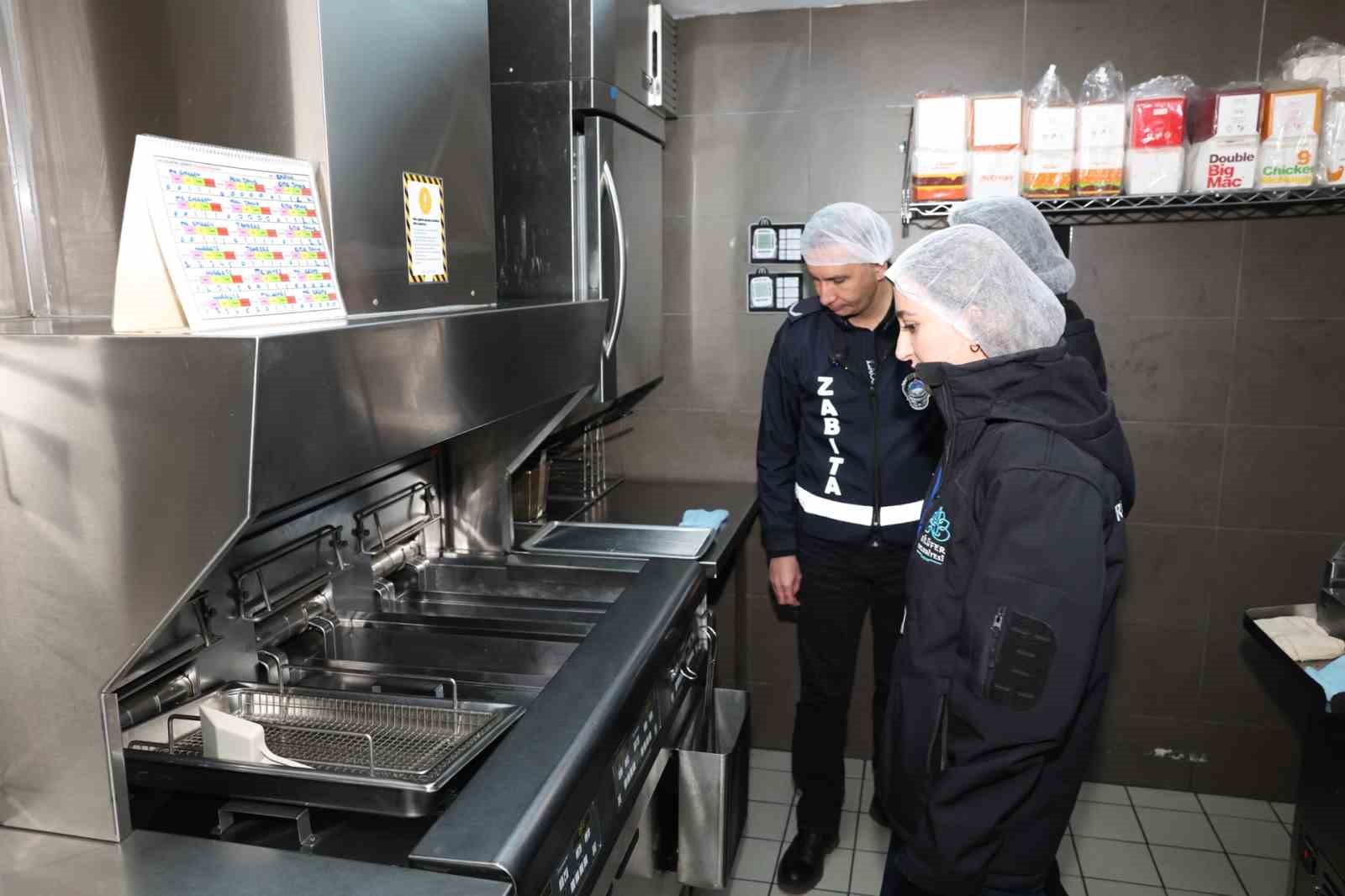 Nilüfer’de zincir restoranlara sıkı denetim