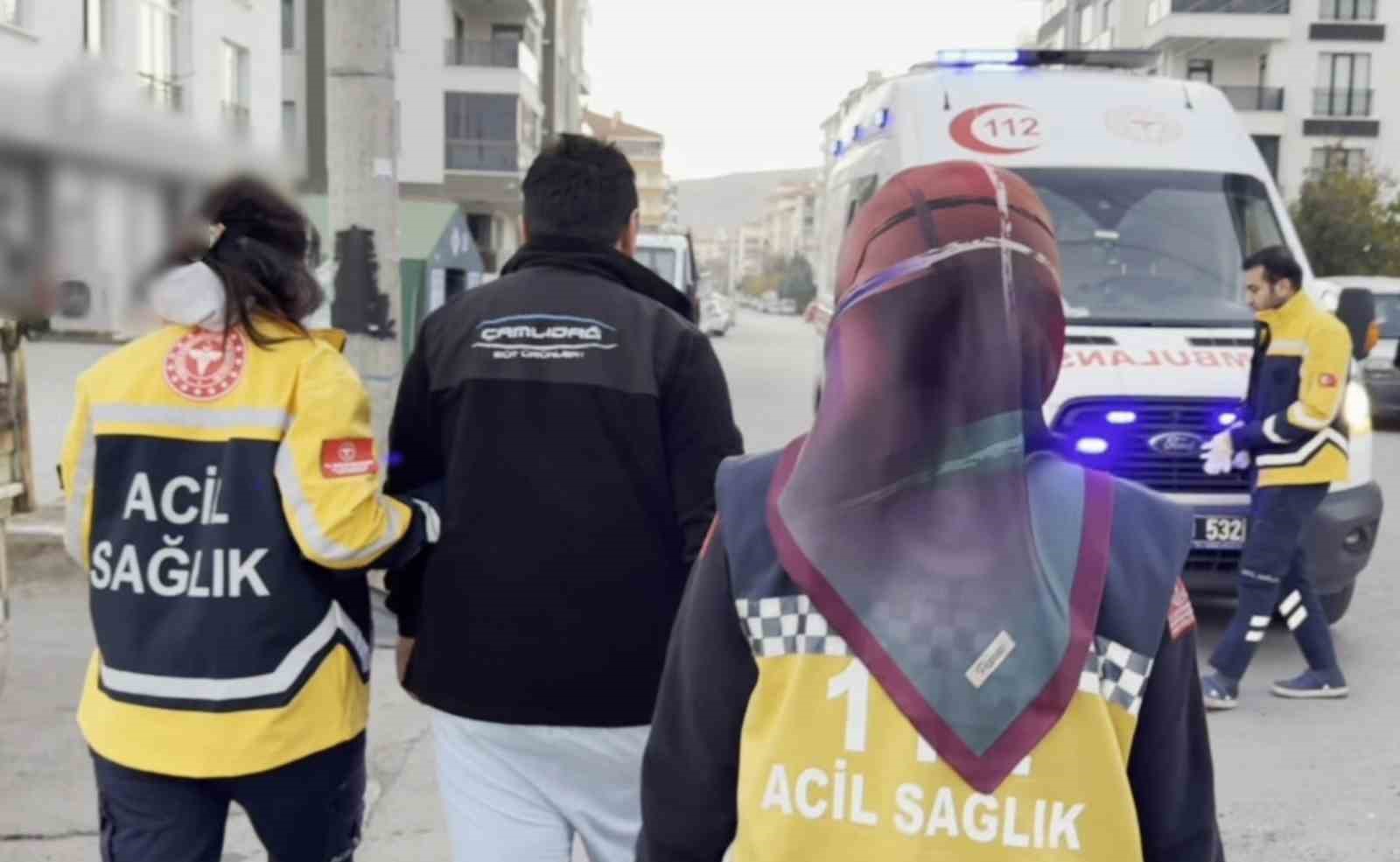Aksaray’da kamyonet ile otomobil çarpıştı: 1 yaralı