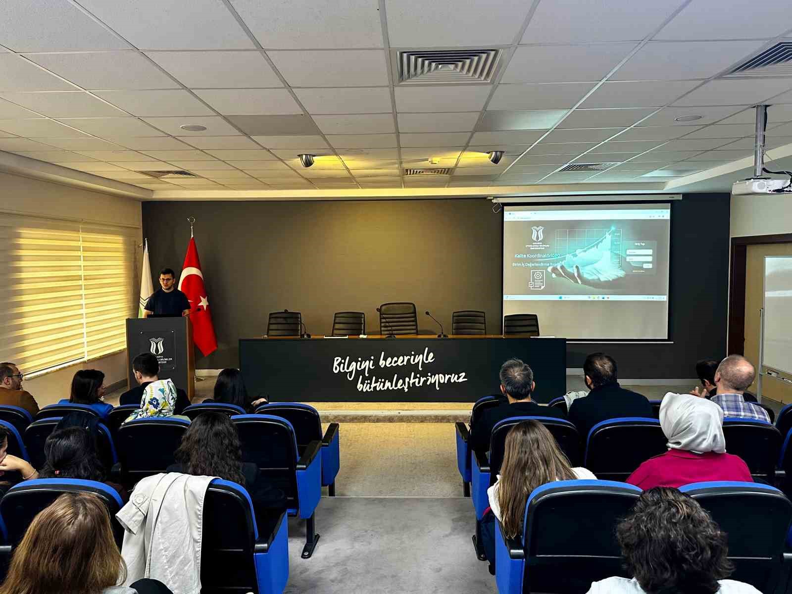 SUBÜ Kalite Koordinatörlüğü eğitimleriyle birim kalite güvence süreçleri güçlendiriliyor
