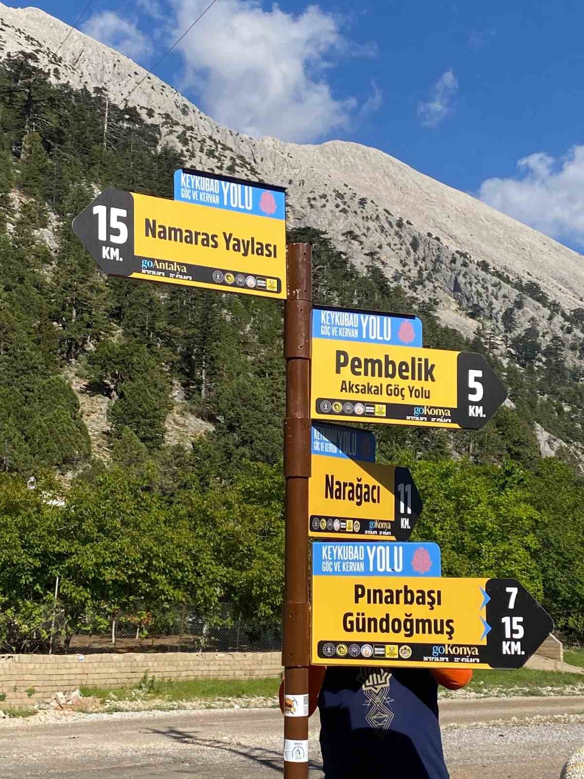 Sultan Alaeddin Keykubad&rsquo;ın iki başkentini birleştiren kadim kervan yolu i&ccedil;in imzalar atıldı
