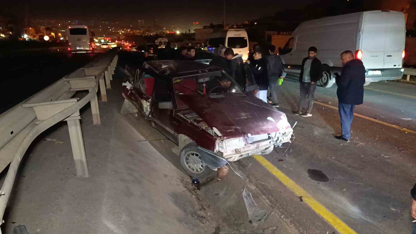 Şanlıurfa’da zincirleme trafik kazası: 5 yaralı