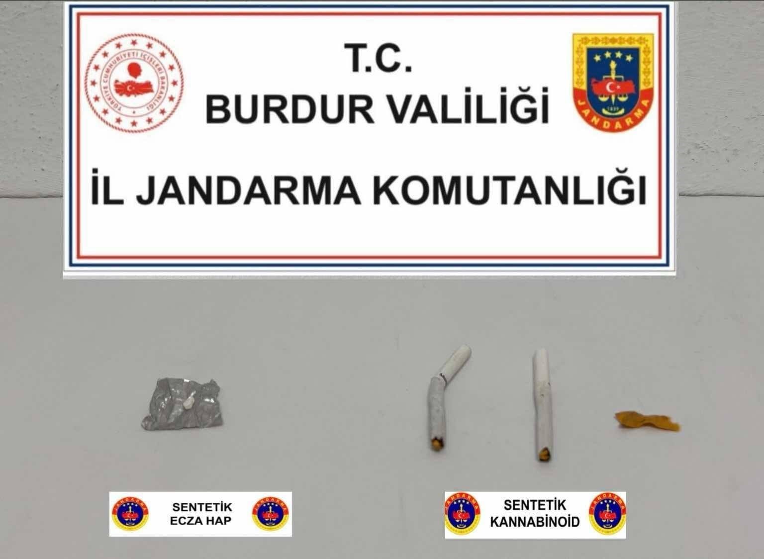 Burdur’da uyuşturucu operasyonu: 4 gözaltı