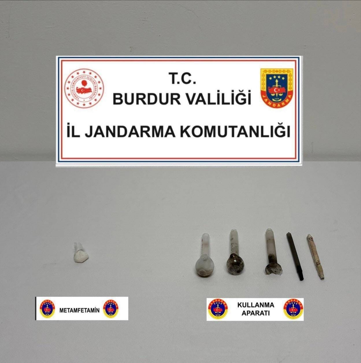 Burdur’da uyuşturucu operasyonu: 4 gözaltı