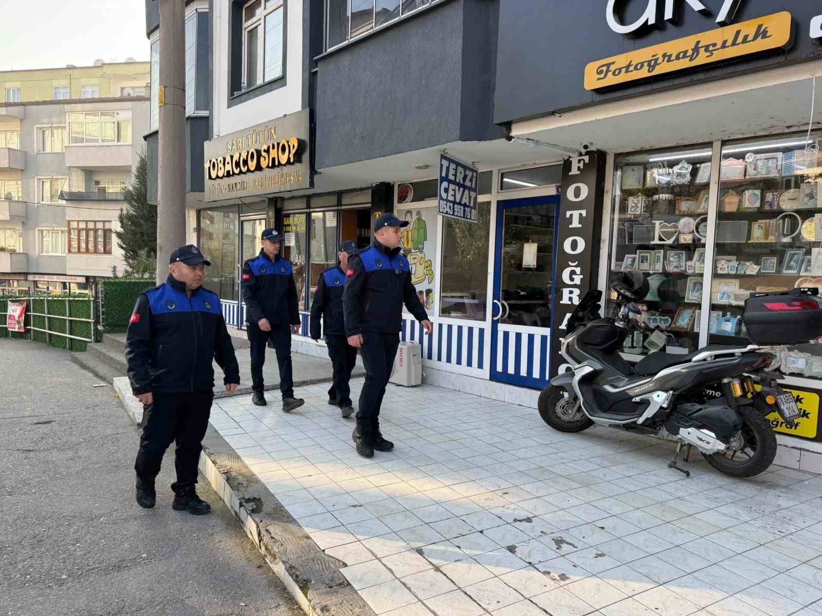 Karabük’te kaldırım işgallerine sıkı denetim
