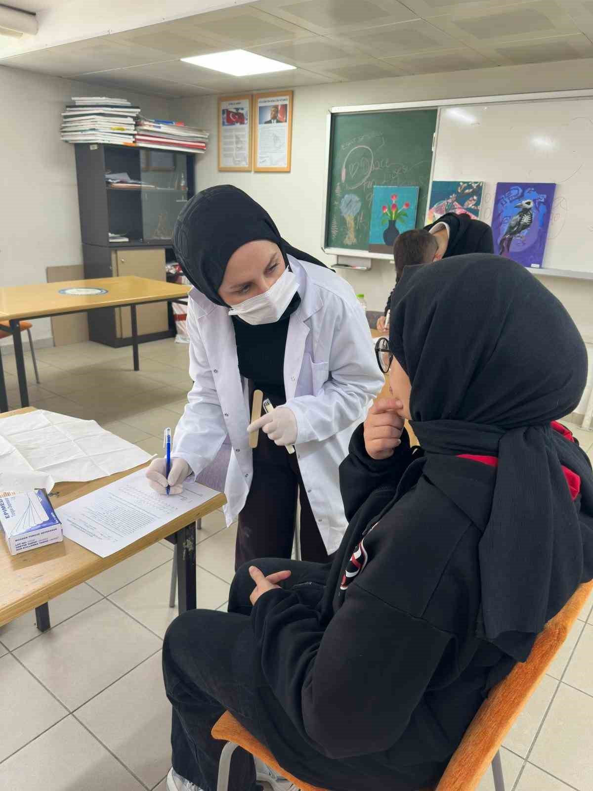 Düzce’de 150 öğrenciye ücretsiz yapıldı