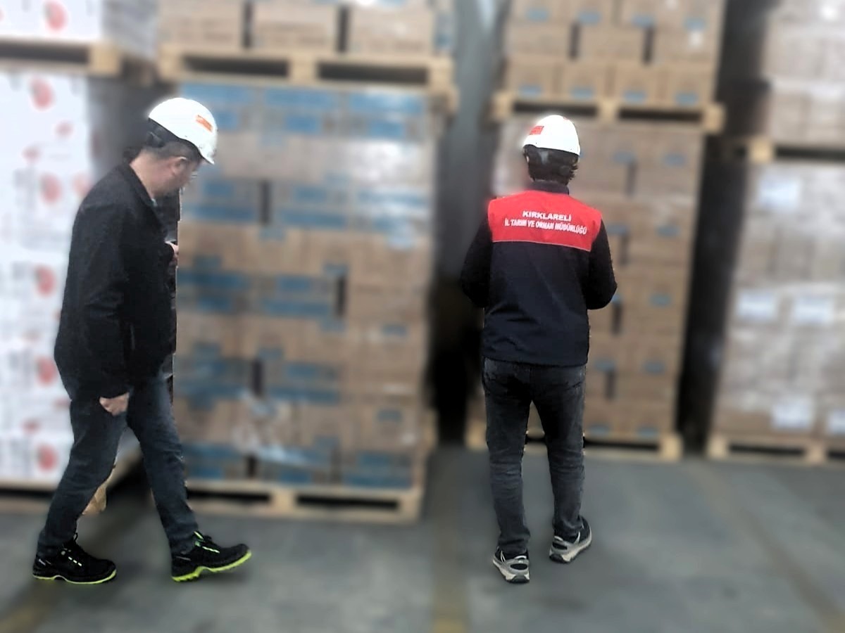 Kırklareli’nde ihracat yapan fabrikalara denetim