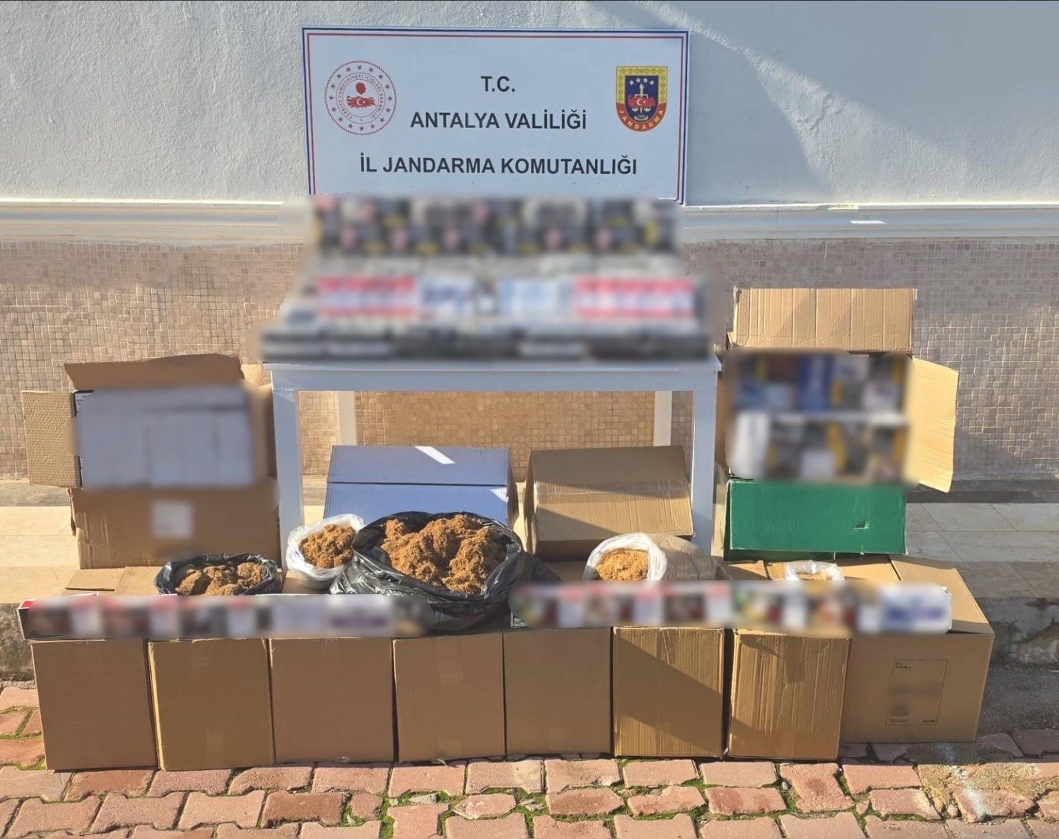 480 bin doldurulmuş makaron ele geçirildi