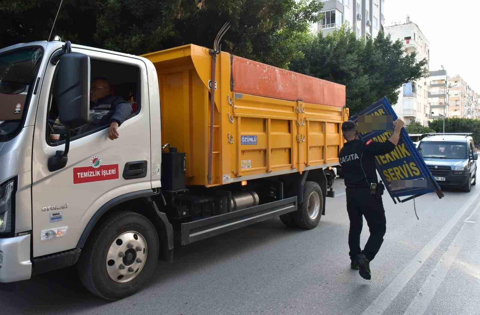 Kepez’de yol ve kaldırım işgallerine geçit yok