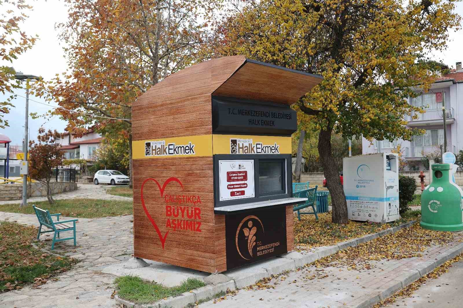 Merkezefendi Halk Ekmek Büfe sayısı 30’a yükseldi