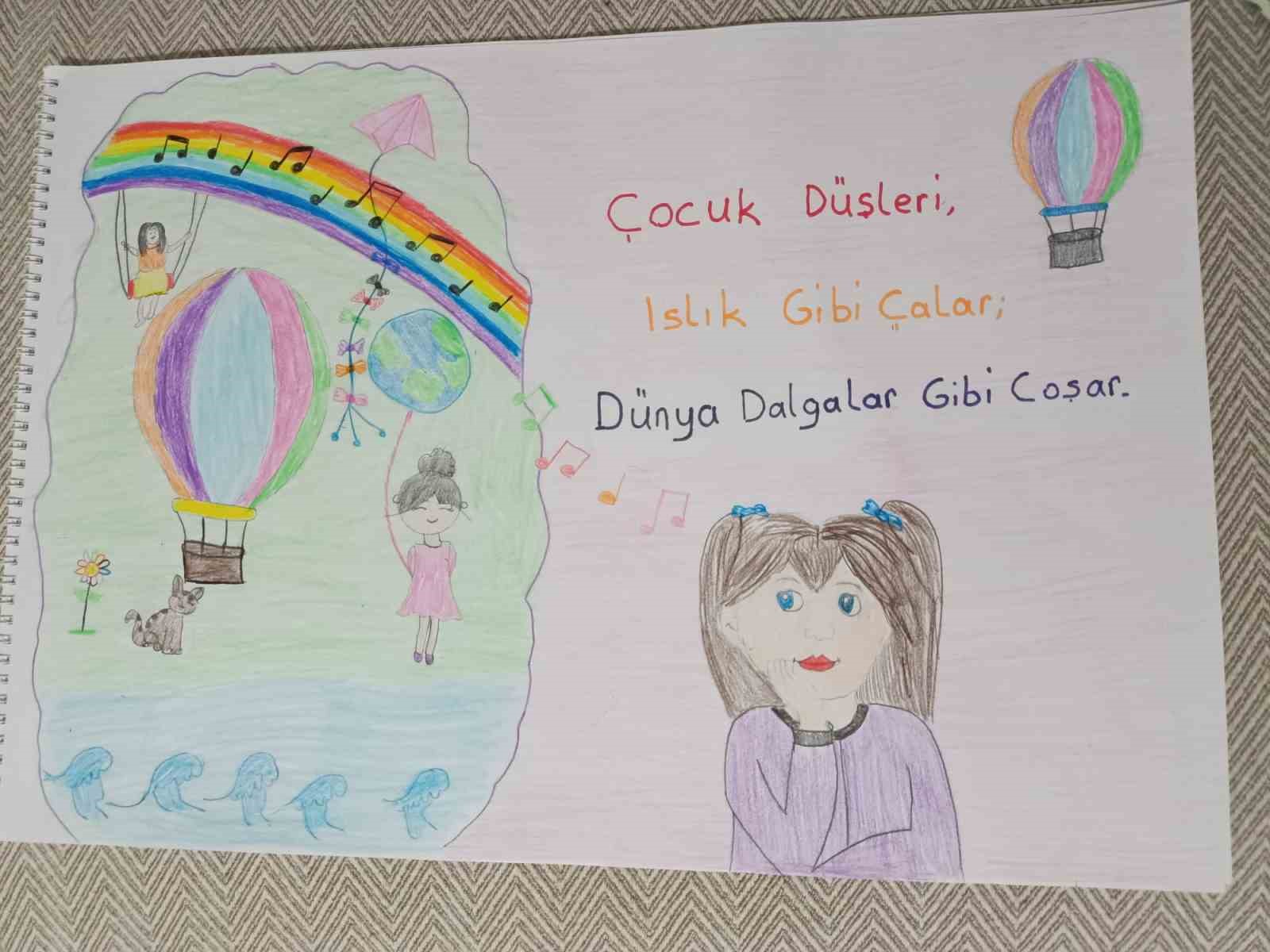 Dilimizin Zenginlikleri Projesi yarışmasında dereceye giren öğrencilere ödül