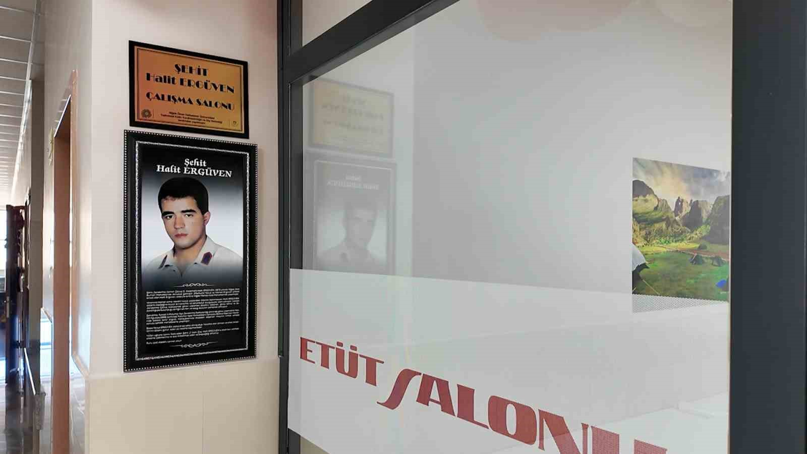 Şehit Yusuf Bozkurt ve Şehit Halit Ergüven’in adları bu okulda yaşatılıyor