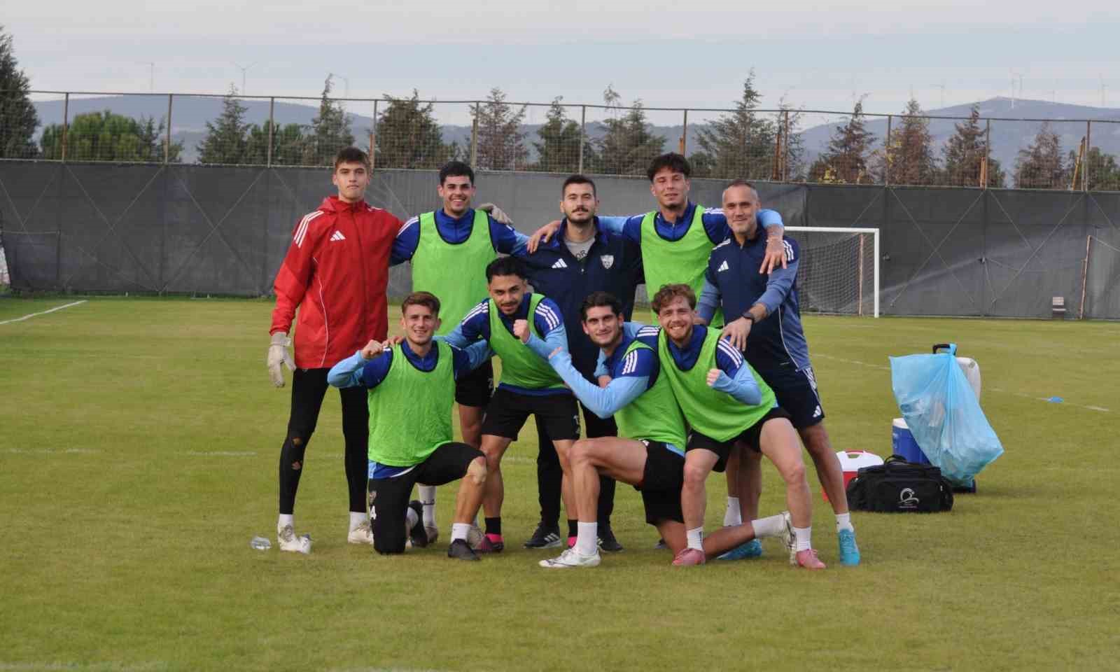 Somaspor Kırklarelispor hazırlıklarını sürdürüyor