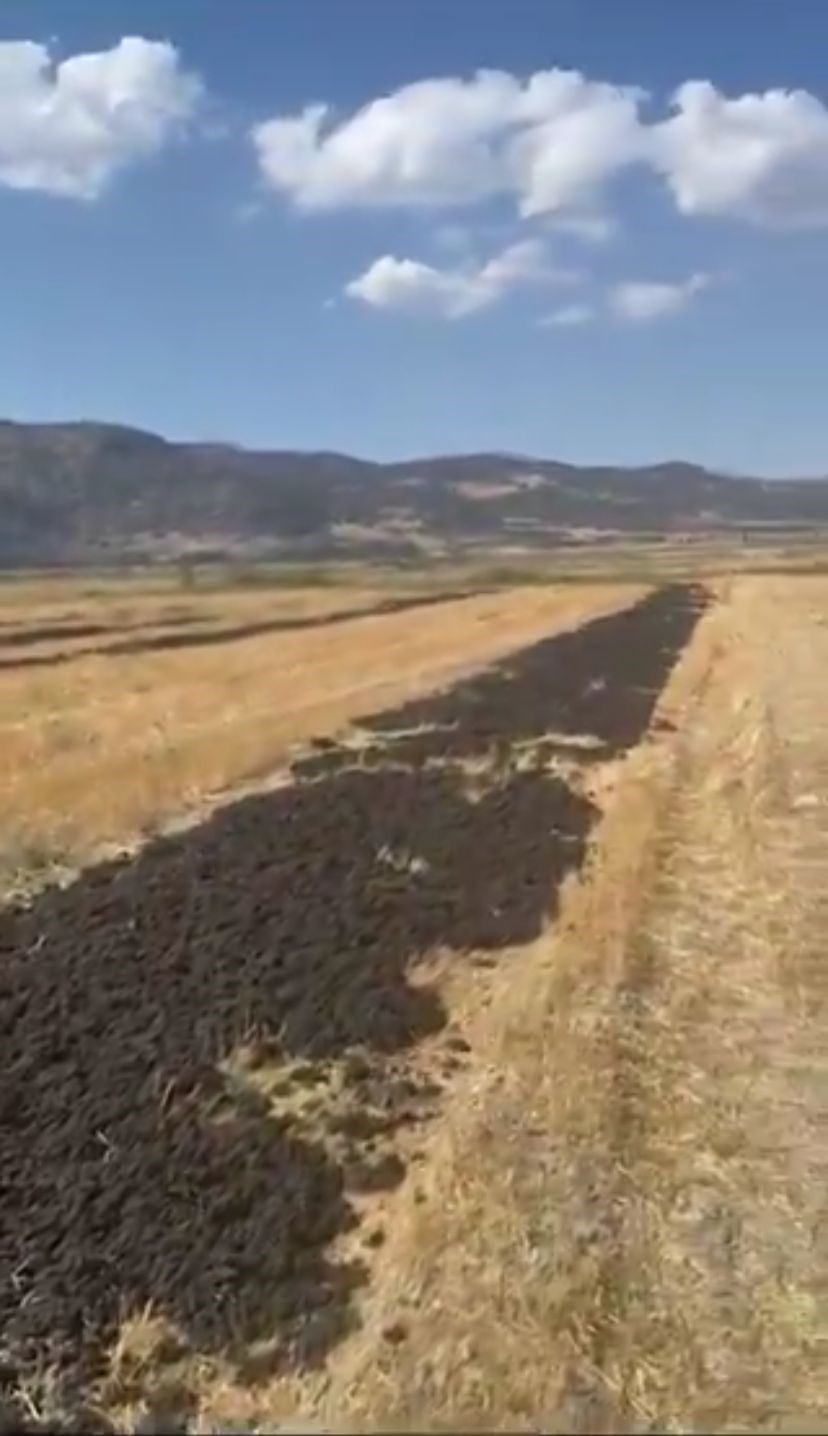 Burdur’da araziye arıtma çamuru döken firmaya 48 milyon 612 bin lira para cezası
