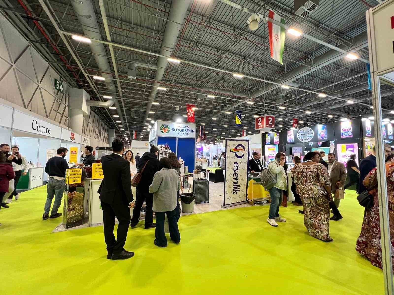 Malatya’nın helal sertifikalı ürünleri büyük ilgi gördü