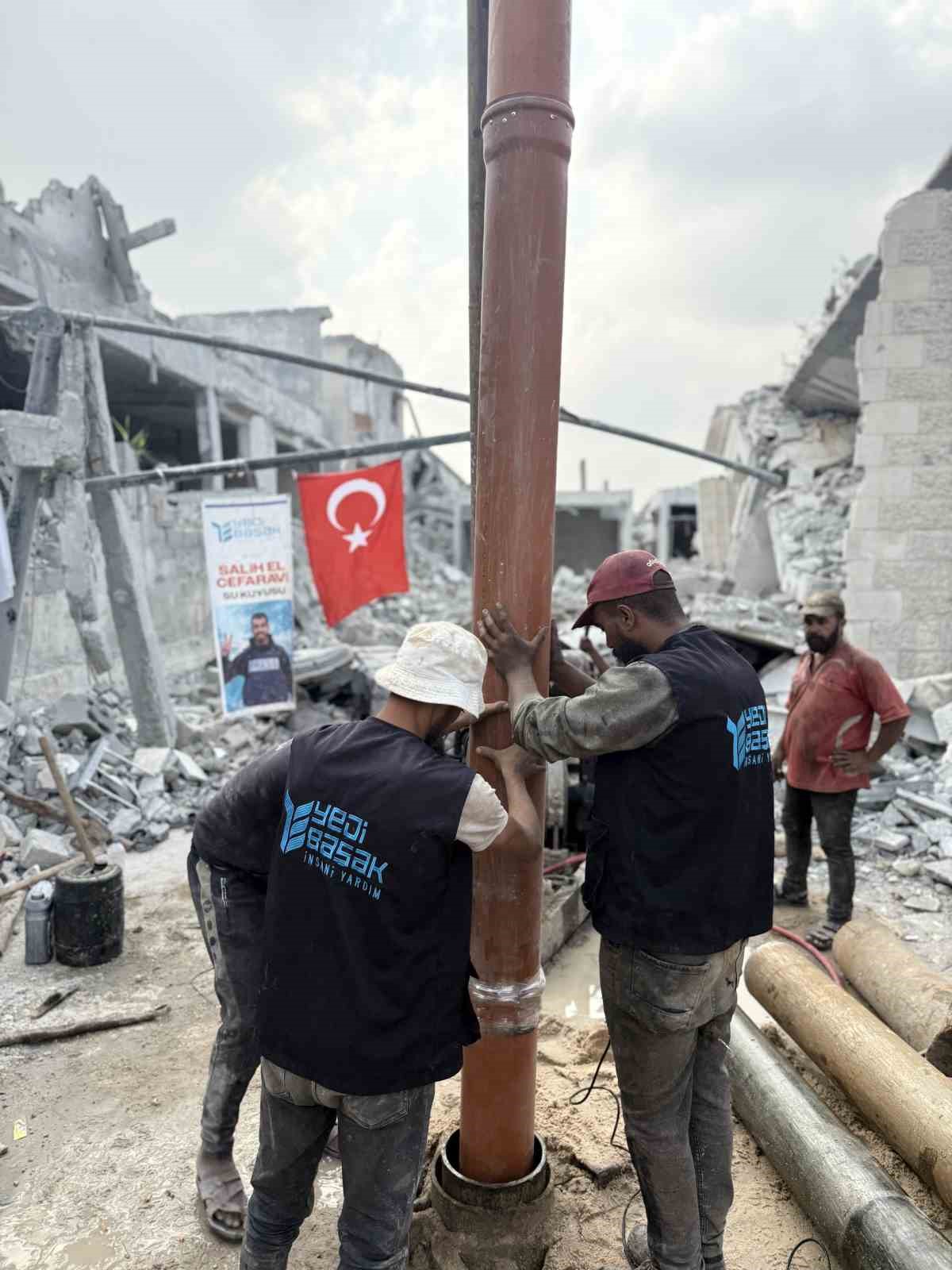 Yedi Başak’tan Gazze’ye kesintisiz insani destek