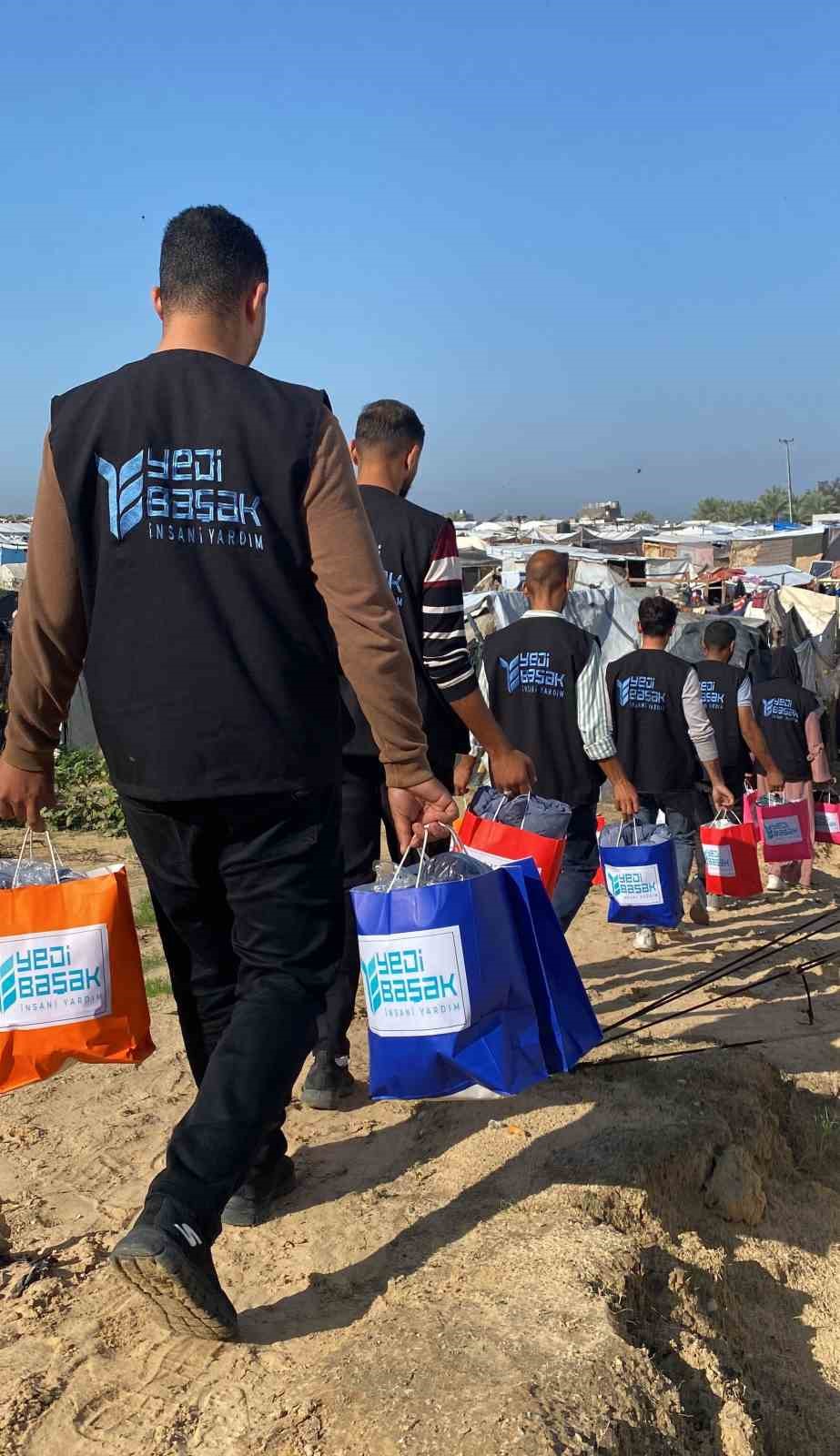 Yedi Başak&rsquo;tan Gazze&rsquo;ye kesintisiz insani destek
