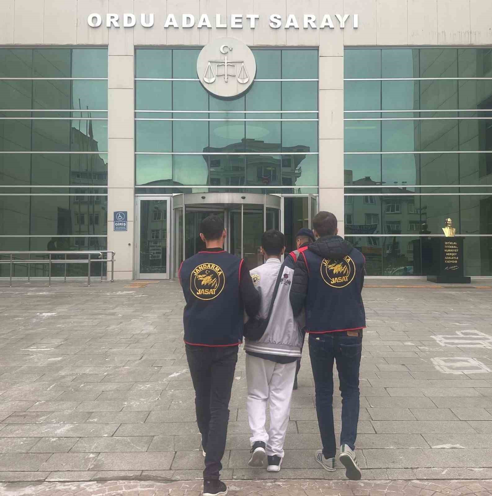 Ordu’da suçlular jandarmadan kaçamadı: 1 ayda 64 tutuklama
