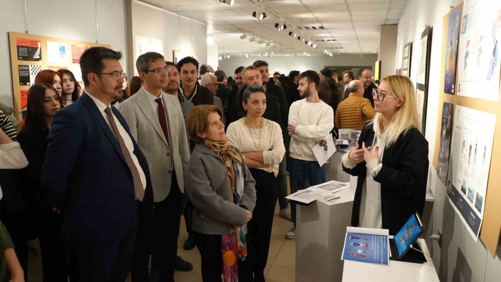 KBÜ’de Grafik Tasarımı Bölümü öğrencilerinden sergi
