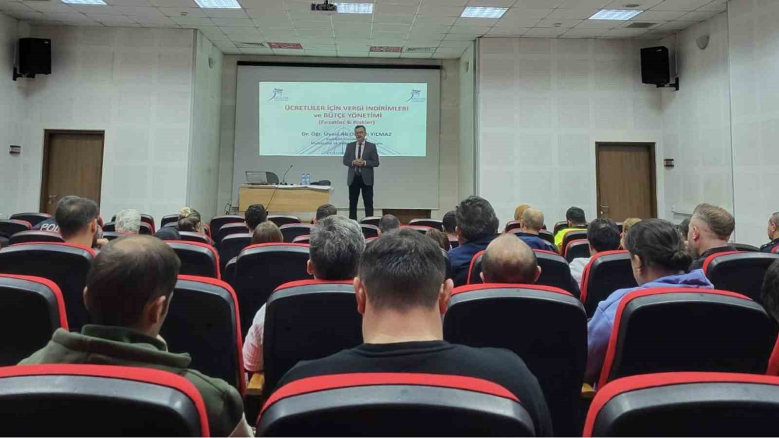 KBÜ’den Emniyet Personeline vergi ve bütçe yönetimi eğitimi
