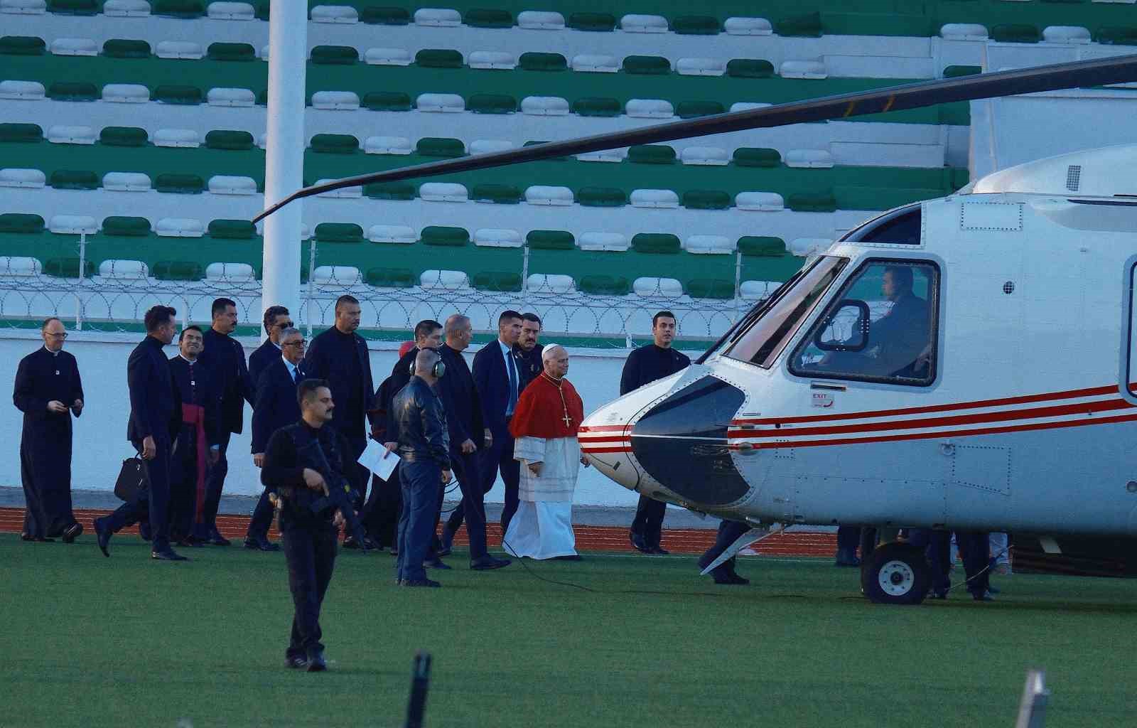 Papa İznik’ten ayrıldı
