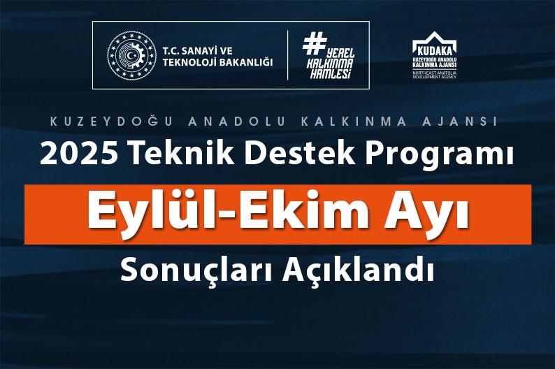 2025 yılı teknik destek programı 5. dönem sonuçları açıklandı
