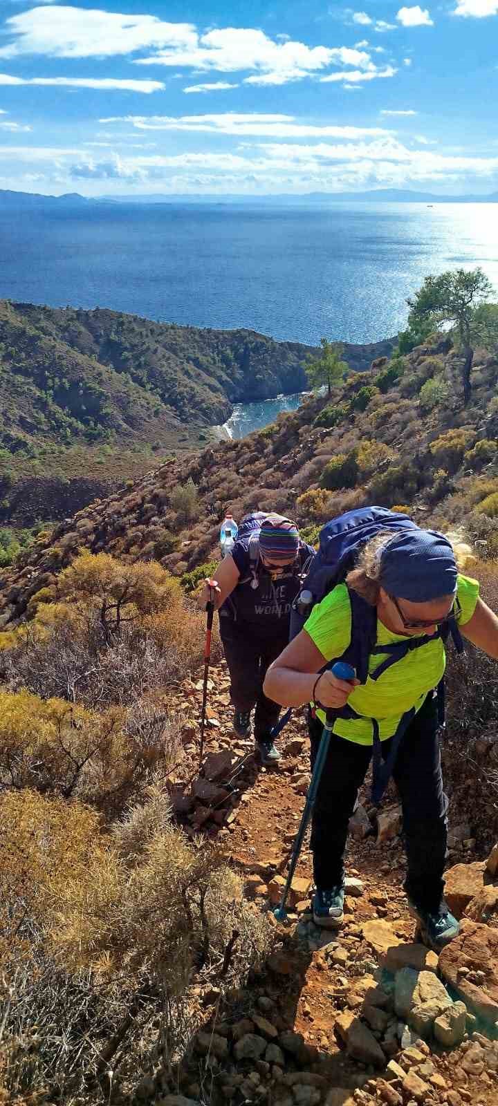 Dat&ccedil;a&rsquo;dan Knidos&rsquo;a doğa y&uuml;r&uuml;y&uuml;ş&uuml; yapıldı
