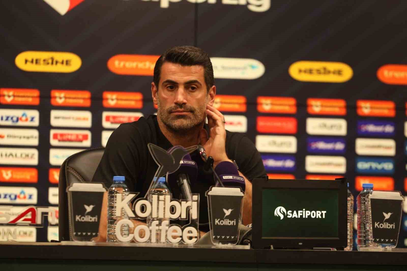 Volkan Demirel: "Bizim için kötü bir gündü"