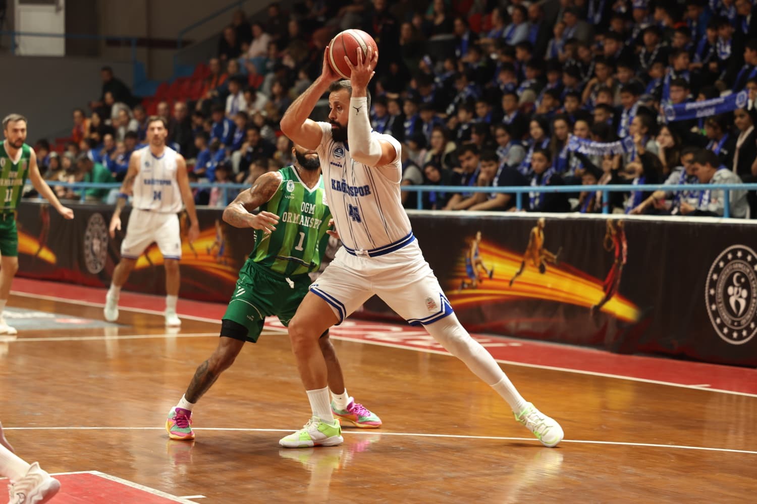 Türkiye Basketbol Ligi: Kocaeli BŞB Kağıtspor: 67 - OGM Ormanspor: 74