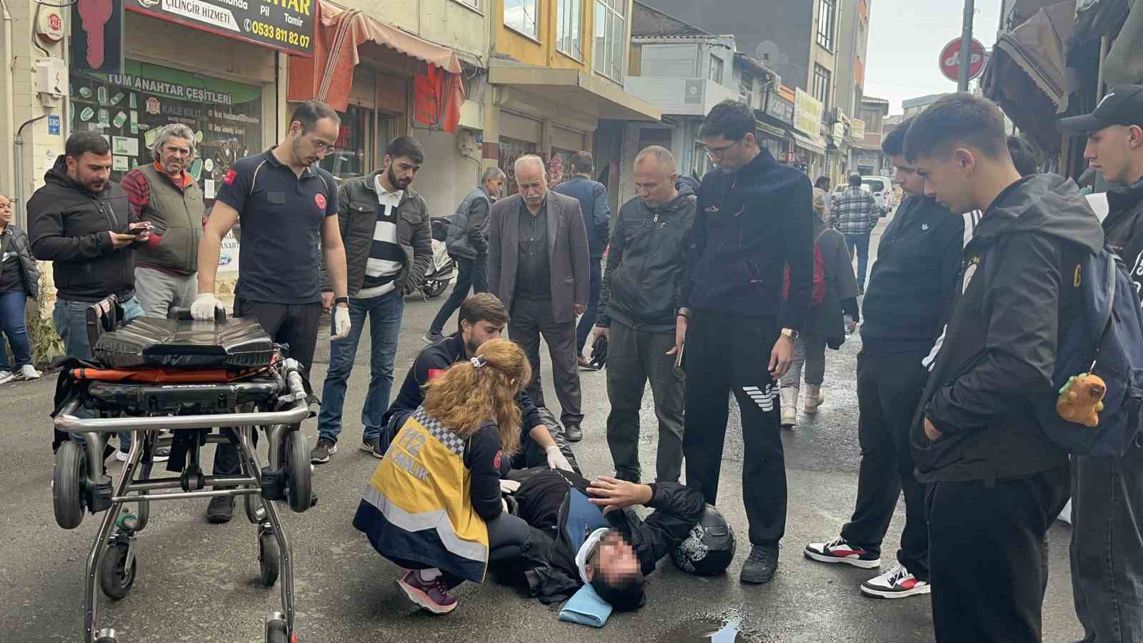 Çorlu’da iki ayrı kaza: 2 yaralı