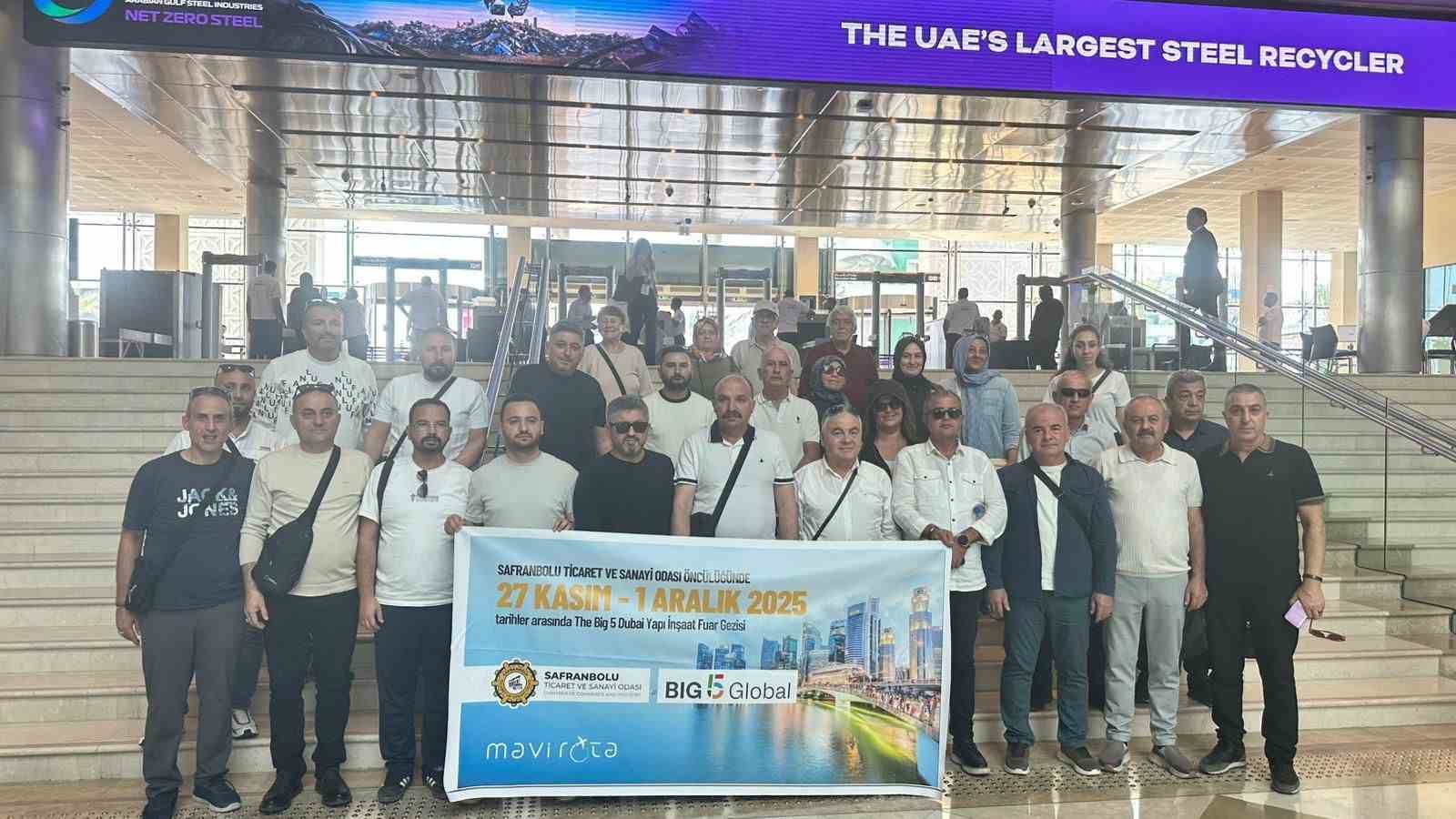 Safranbolu TSO ’Dubai Big 5 Global İnşaat ve Yapı Fuarı’na katıldı
