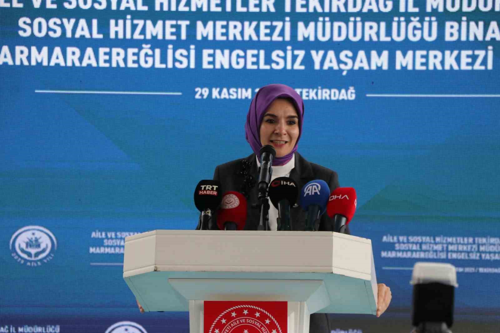 Bakan Göktaş: "Dönüşümün merkezine insanı, aileyi ve toplumsal huzuru yerleştirdik"