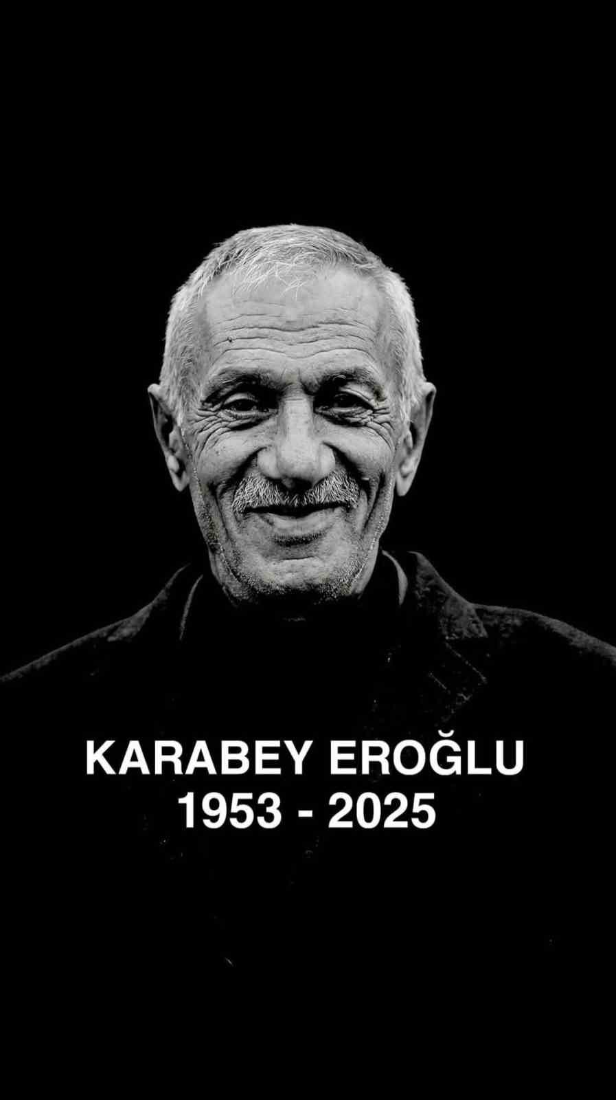 Kıbrıs Gazisi Karabey Eroğlu, son yolculuğuna uğurlandı
