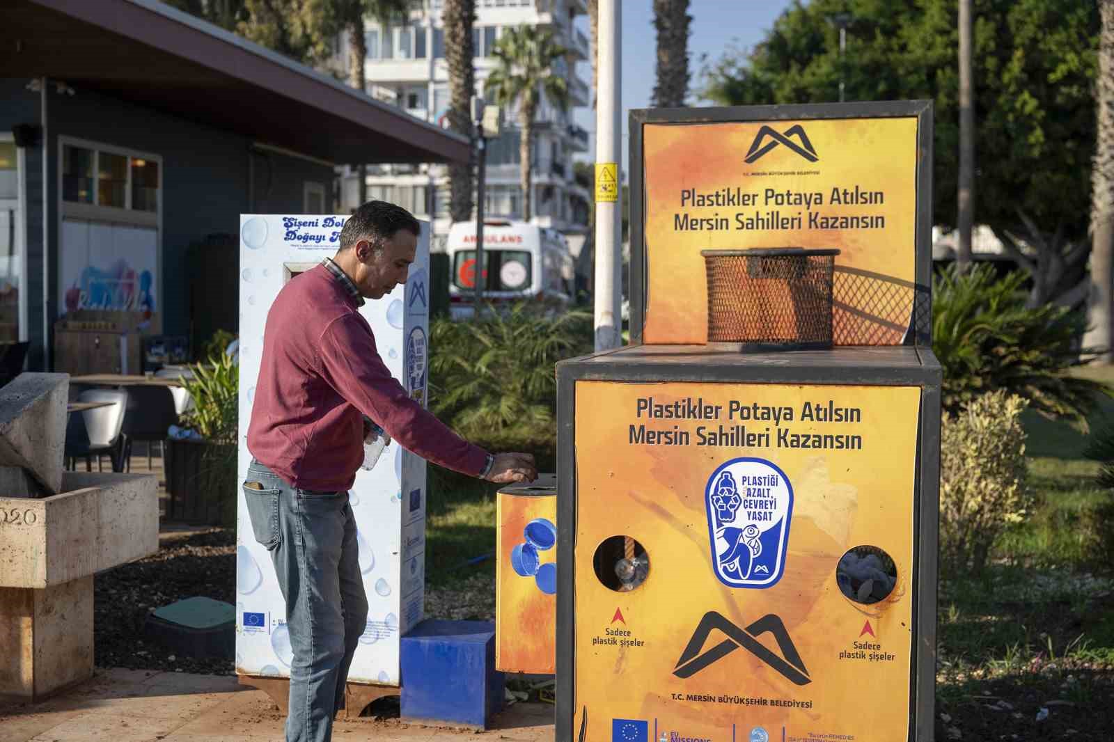 ’Plastiksiz Mersin Sahilleri’ projesi ile 10 ayda 1 ton plastik toplandı