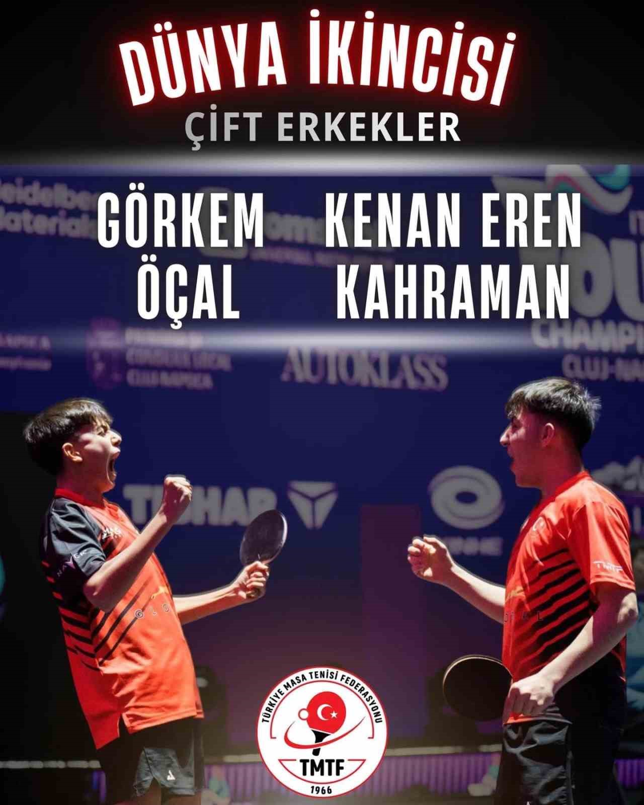 Kocasinan&rsquo;ın milli sporcusu Kahraman, d&uuml;nya ikincisi oldu
