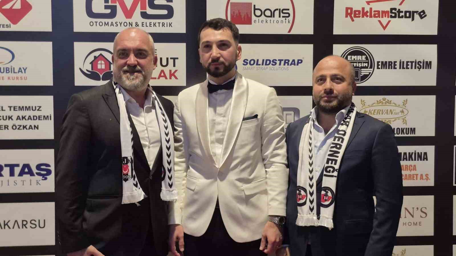 Beşiktaşlı eski futbolcular, Düzce’de taraftarla buluştu
