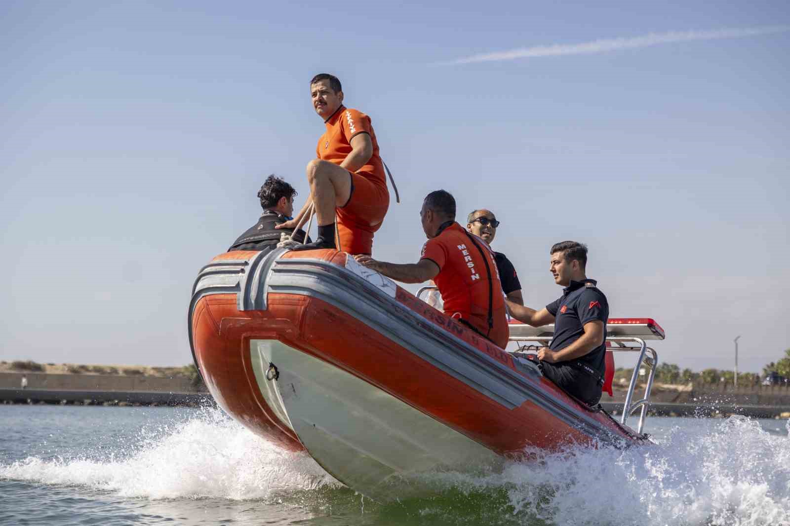 Mersin’de arama kurtarma ekipleri 7/24 göreve hazır