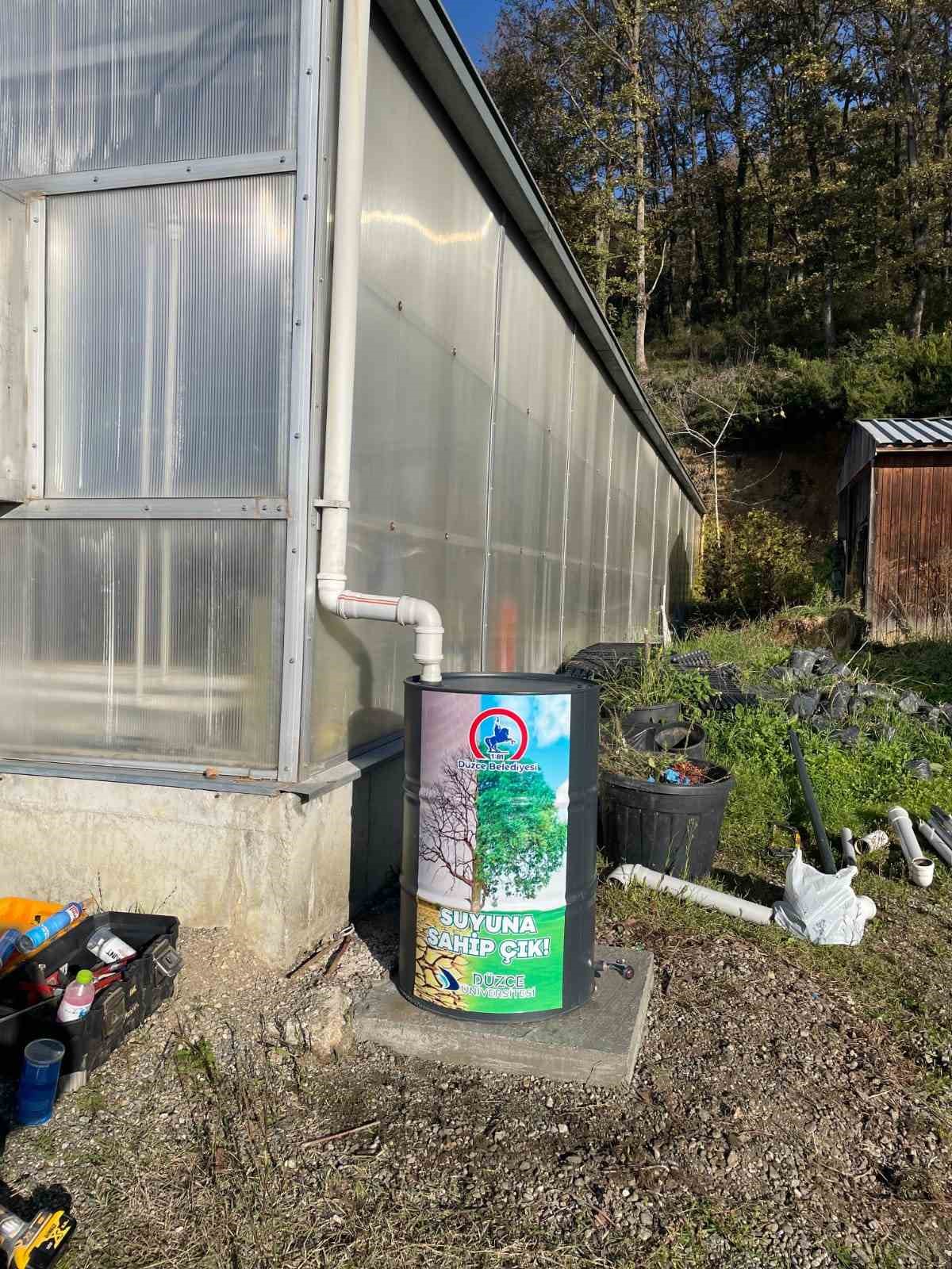 Yağmur suyu hasadı uygulaması geliştirildi
