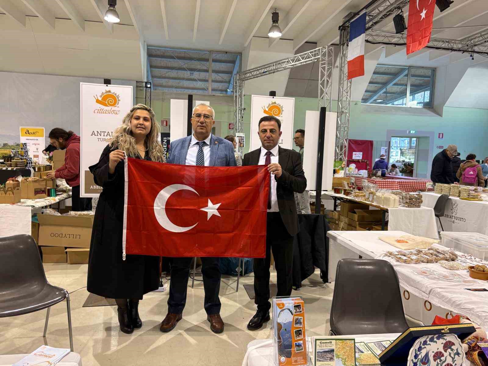 Çameli Belediyesi, Türkiye’yi İtalya’da düzenlenen Cittaslow etkinliğinde temsil etti