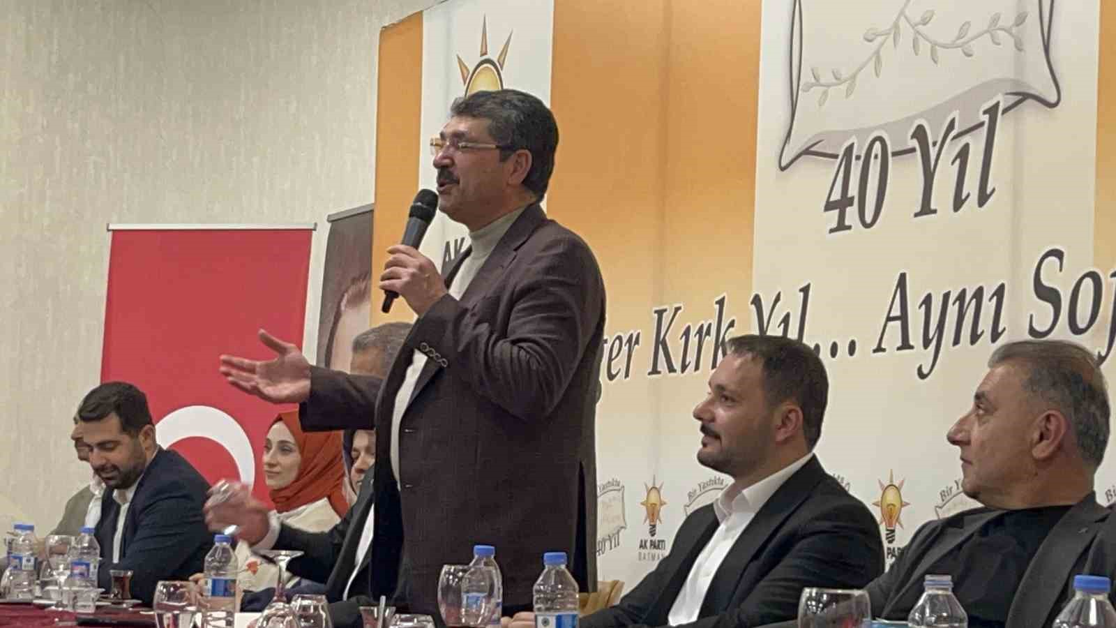 AK Parti Batman İl Başkanlığından "Bir ömre bedel 40 yıl" buluşması