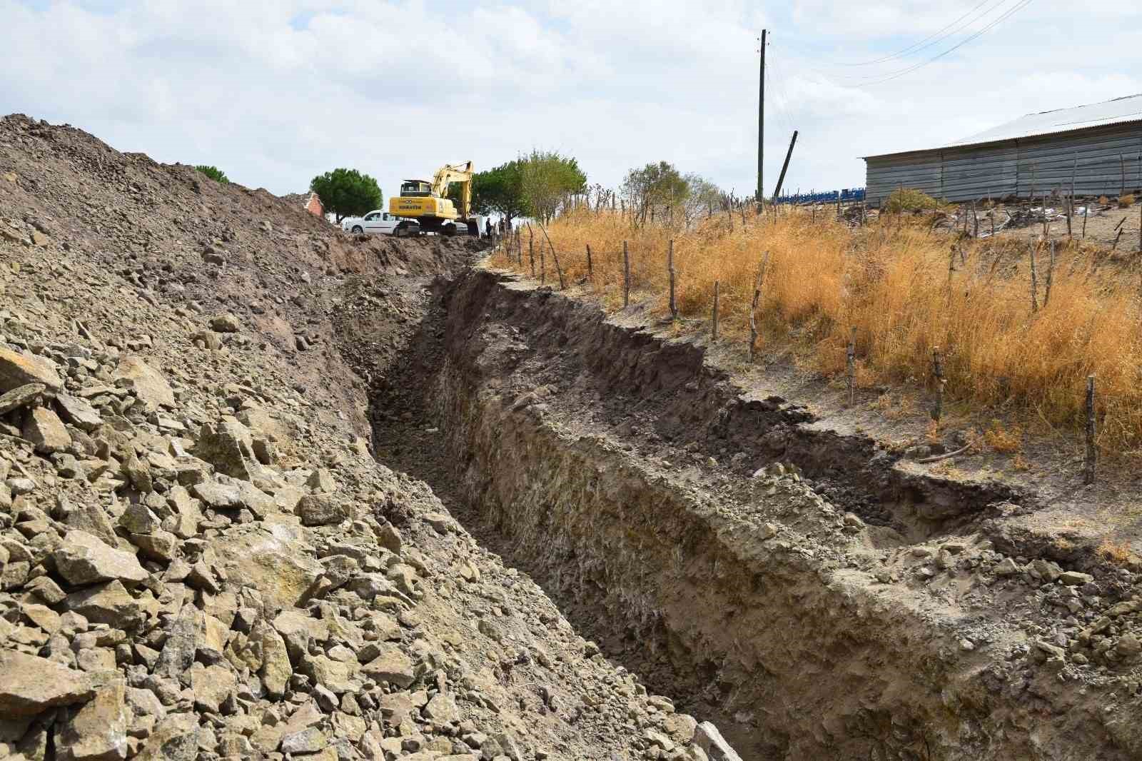 Hacıhüseyin’e yeni içme suyu hattı
