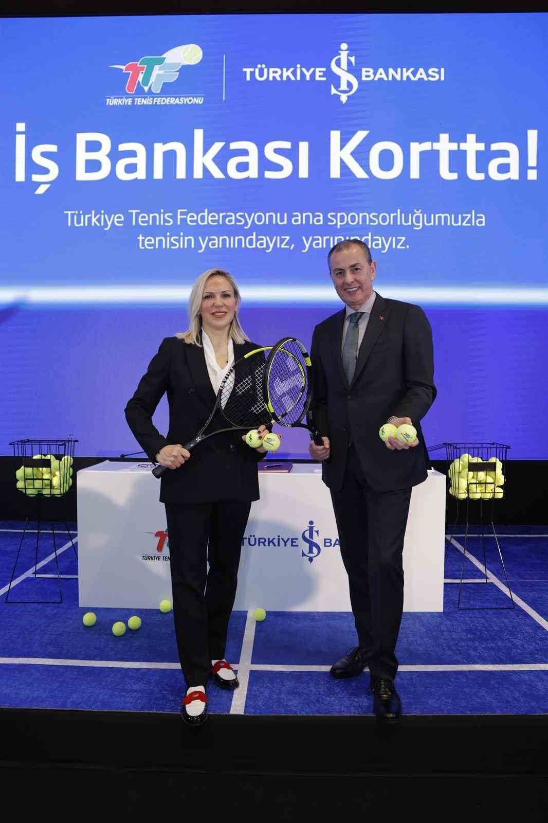 İş Bankası’ndan tenis sporuna destek